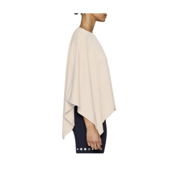 BLEUSALT Women's Poncho Ultra Soft Color Stone Size 2 - Picture 3 of 10